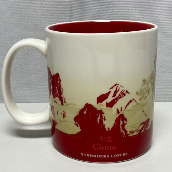 Starbucks China Dragon Mug 16 Fl Oz Ceramic Collectible Coffee Tea Cup 2012 - Picture 4 of 9